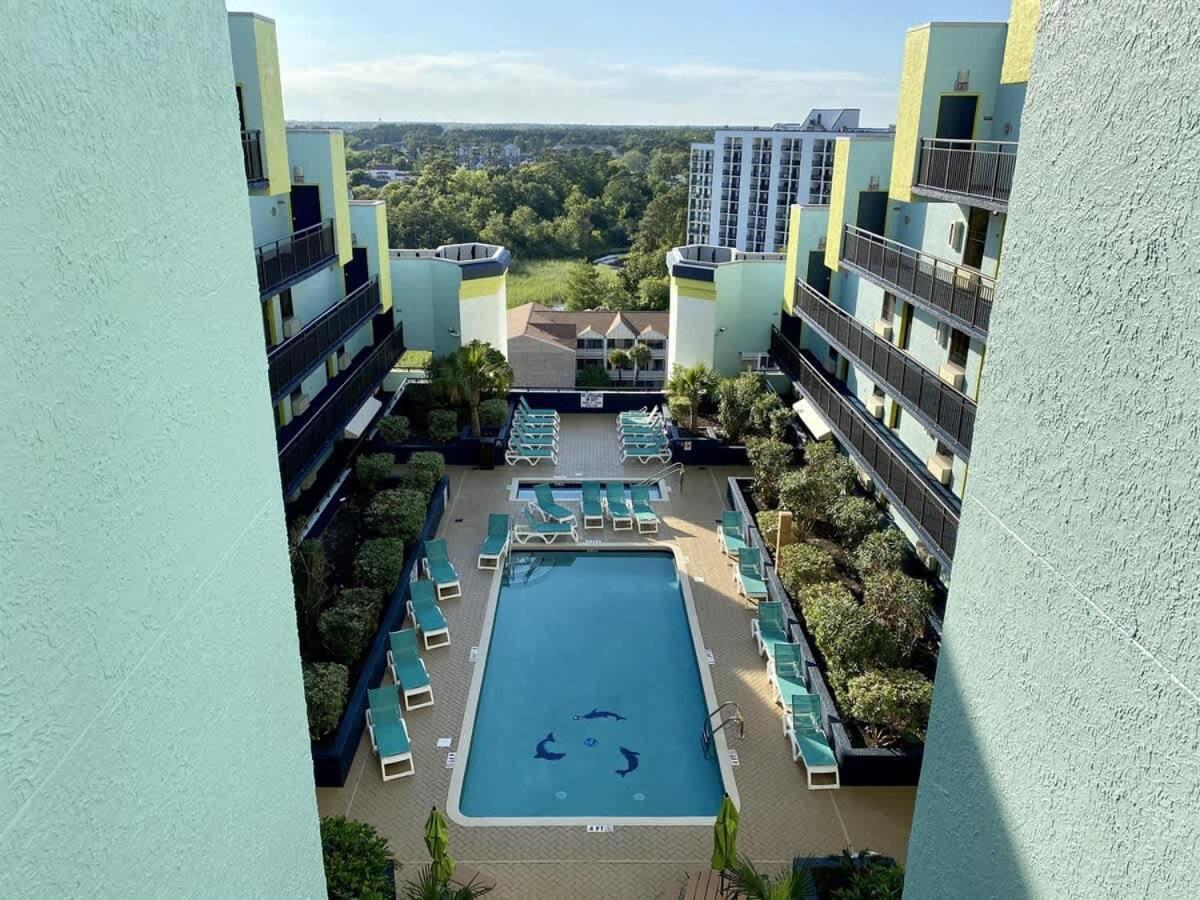 *Ocean View Beauty*King Bed*Rooftop Pool*Beach*Hot Tubs*M123 Myrtle Beach Exteriör bild