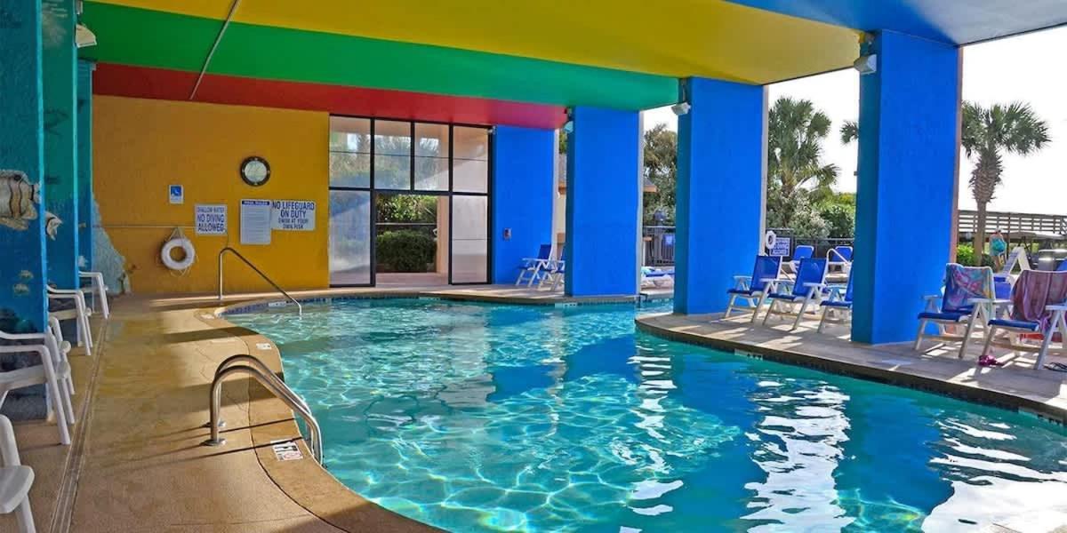 *Ocean View Beauty*King Bed*Rooftop Pool*Beach*Hot Tubs*M123 Myrtle Beach Exteriör bild