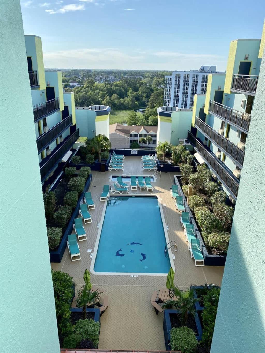 *Ocean View Beauty*King Bed*Rooftop Pool*Beach*Hot Tubs*M123 Myrtle Beach Exteriör bild