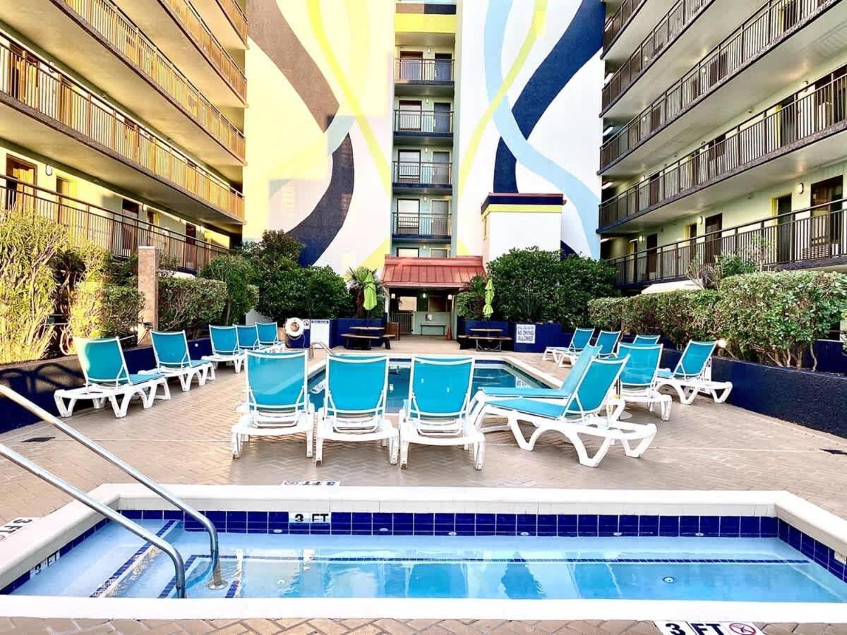 *Ocean View Beauty*King Bed*Rooftop Pool*Beach*Hot Tubs*M123 Myrtle Beach Exteriör bild