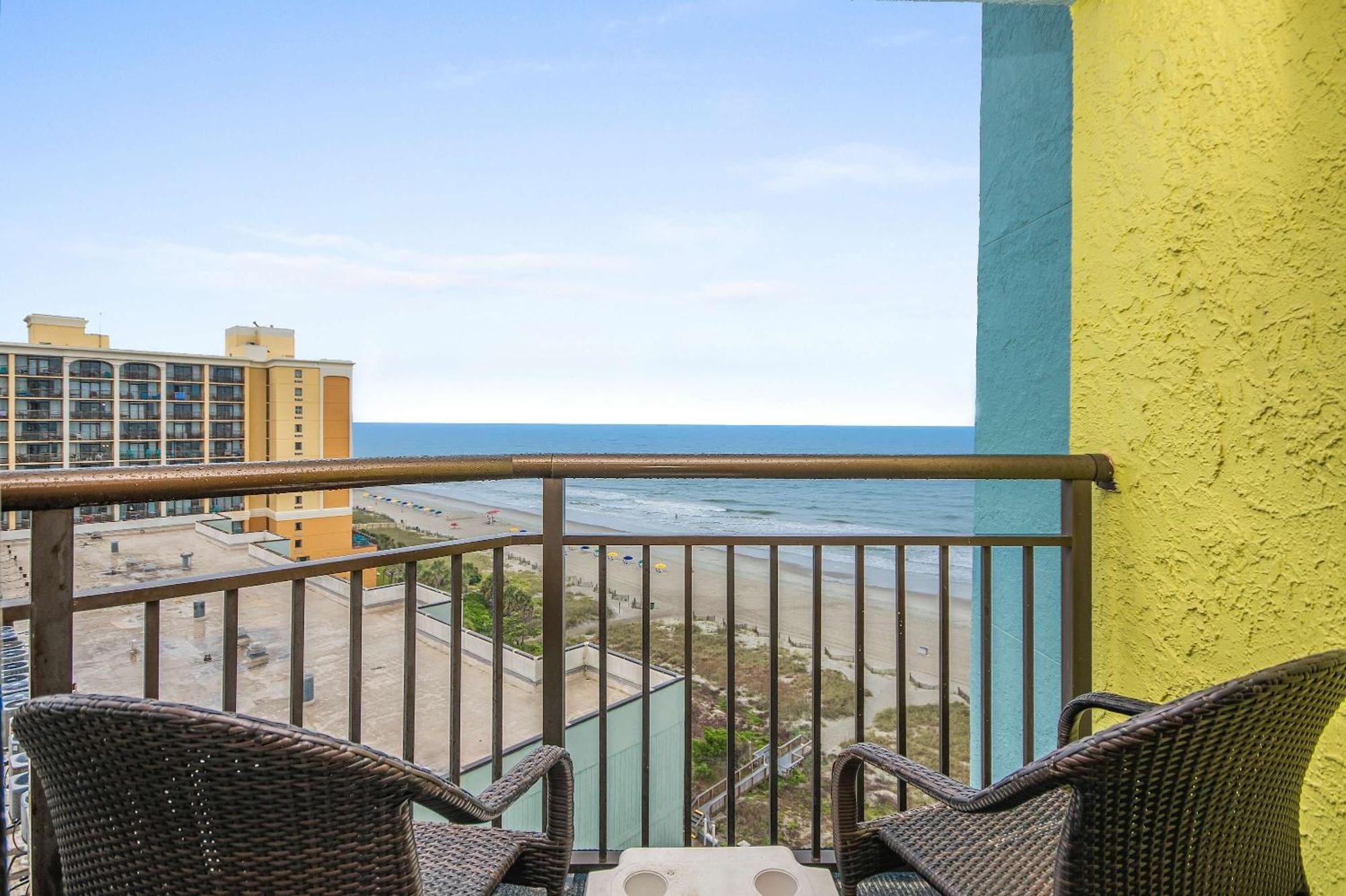 *Ocean View Beauty*King Bed*Rooftop Pool*Beach*Hot Tubs*M123 Myrtle Beach Exteriör bild